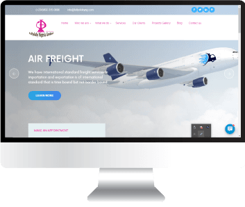 Follysloby Logistics Management Showcase Platform Mockup