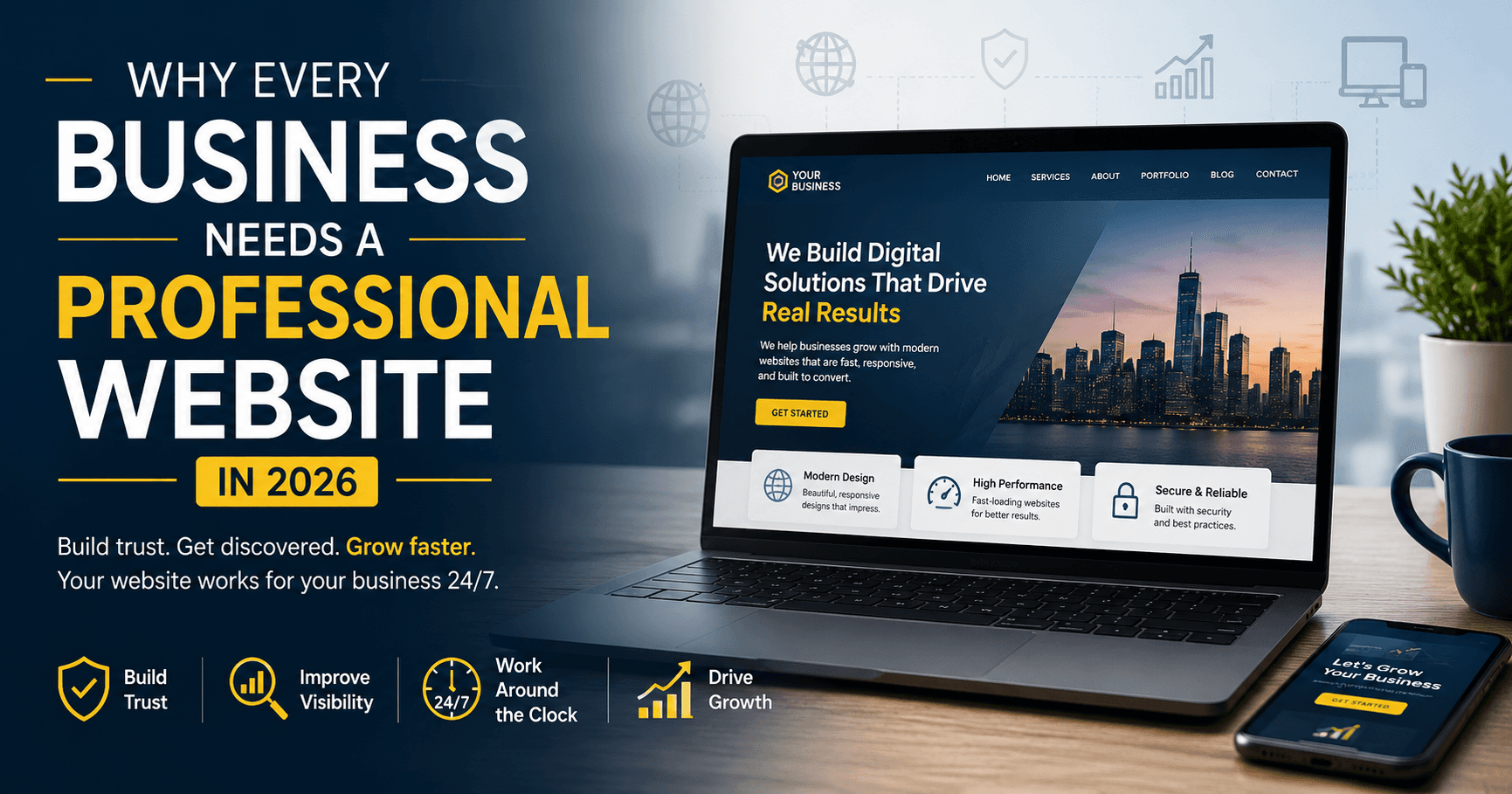 Why Every Business Needs a Professional Website in 2026