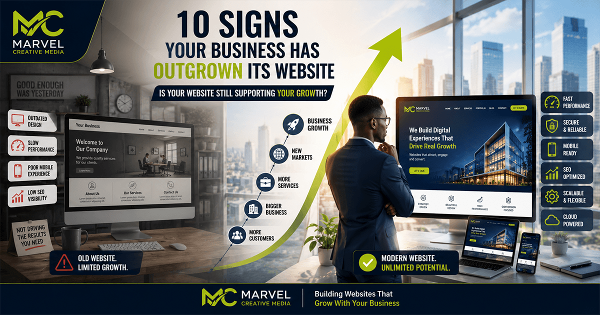 10 Signs Your Business Has Outgrown Its Website (And It's Time for an Upgrade)